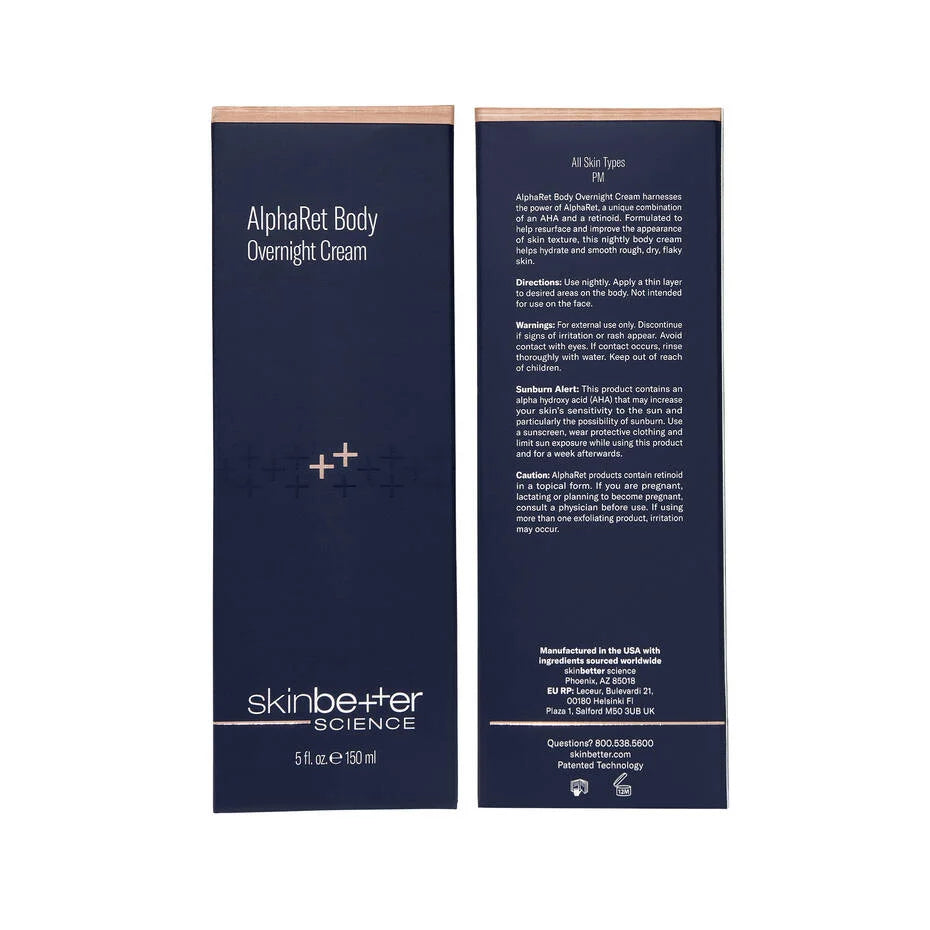 AlphaRet Body Overnight Cream 5 FL. OZ. (150 ml)