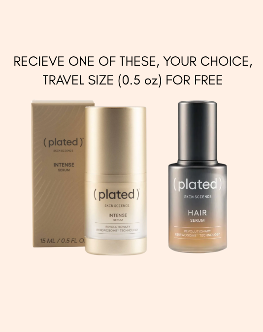 (plated)™ Hair Serum (15ml) with FREE TRAVEL SIZE (5ml)